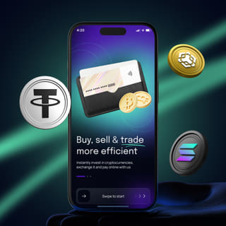 Interface de trading Marévange visible sur un smartphone