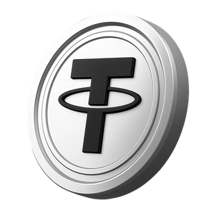Section d'informations du compte affichant une pièce Tether USDT